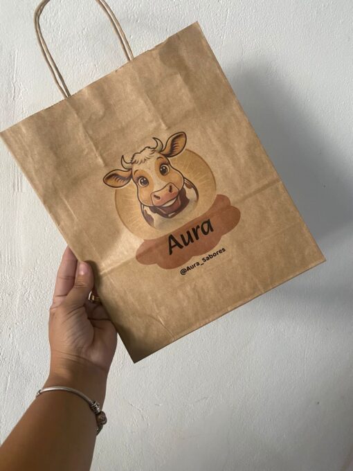 Sacola Kraft  | Personalizada - Imagem 2